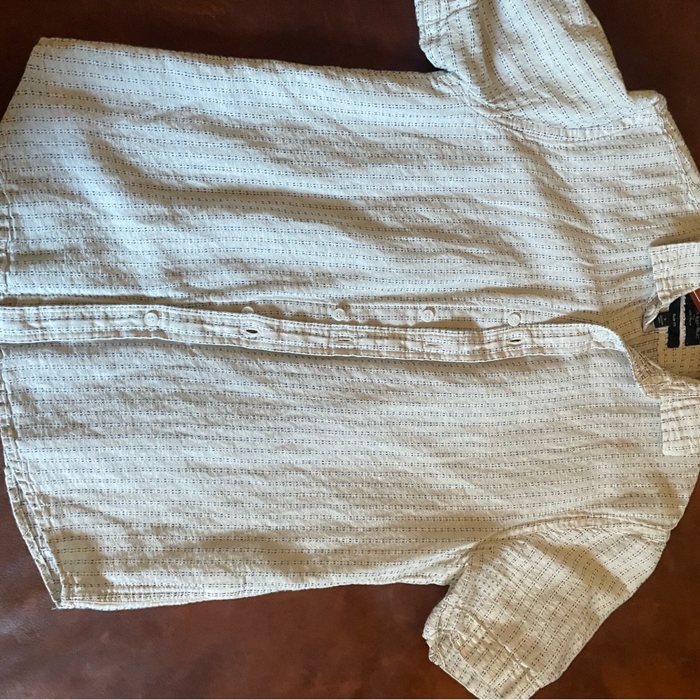Banana Republic Linen Casual Button Down Shirt